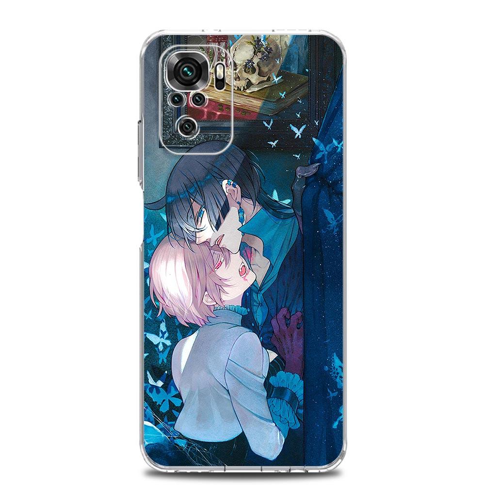 Anime The Case Study of Vanitas Phone Case For Xiaomi Redmi Note 11 9S 9 8 10 Pro 7 8T 9C 9A 8A K40 Pro 11T 5G Soft Clear Cover