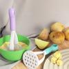 Kitchen Portable Manual Potato Masher Food Grade Plastic Carrot Pumpkin Mud Press Machine Fruit Vegetable Tool