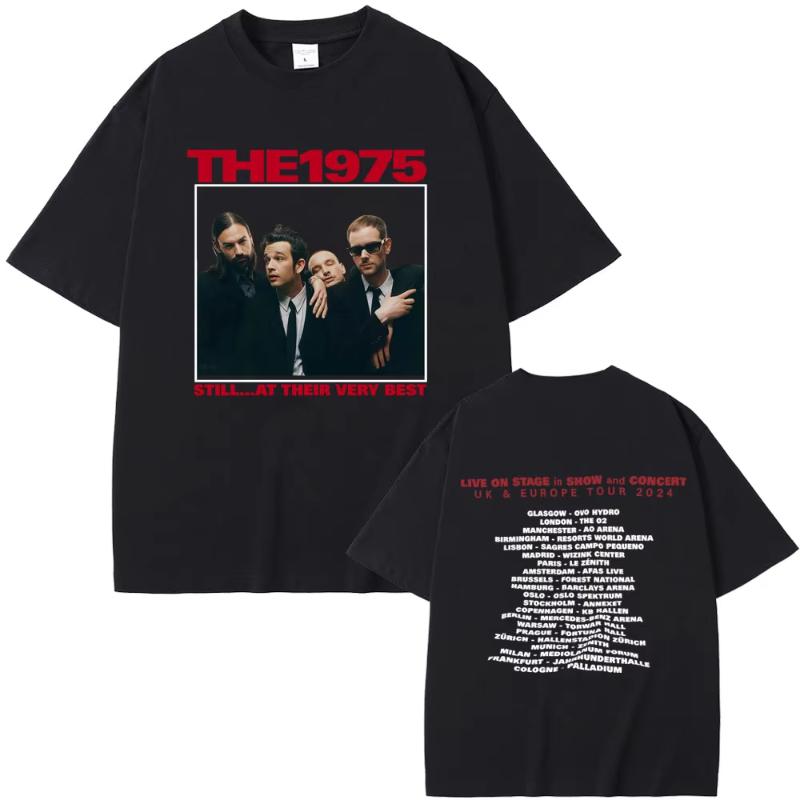 Alternative Rock Band The 1975 Still At Their Very Best Uk  Europe Tour 2024 Tshirt Unisex Women Casual Cotton Vintage T Shirts