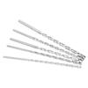5Pcs Twist Drill Bit Lengthened Fast Chips Removal Round Shank Professional Twisted Drilling Bit Group for Tapping