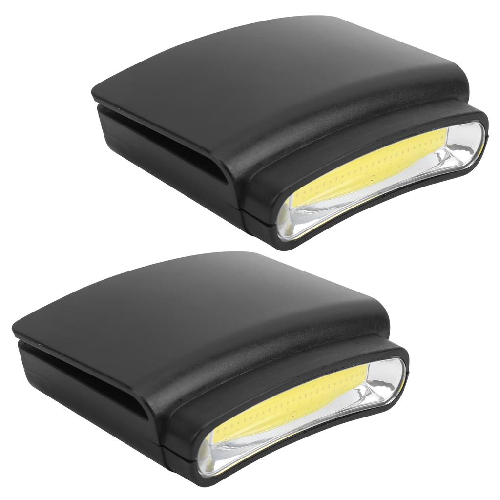 LED   Clip Headlamp, Hands   Head Light with 3 Modes High Low Red Flash, for Outdoor Camping Fishing Hiking Biking