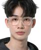 Eseubika Sbka Ted2-C03 Blue Light Blocking Horn-Rimmed Glasses