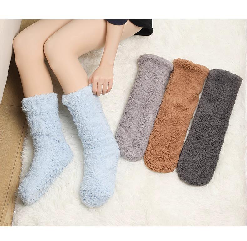 

Скидка для новичков: Женские кашемировые носки выше колена с флисовой подкладкой для осени/зимы