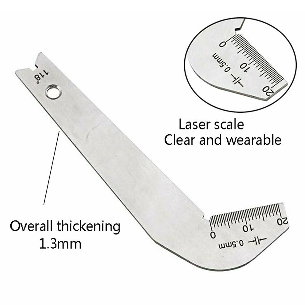 1pc Gauge Sharpening 118 Degree Angle Gauge Angle Inspection Drill Bit