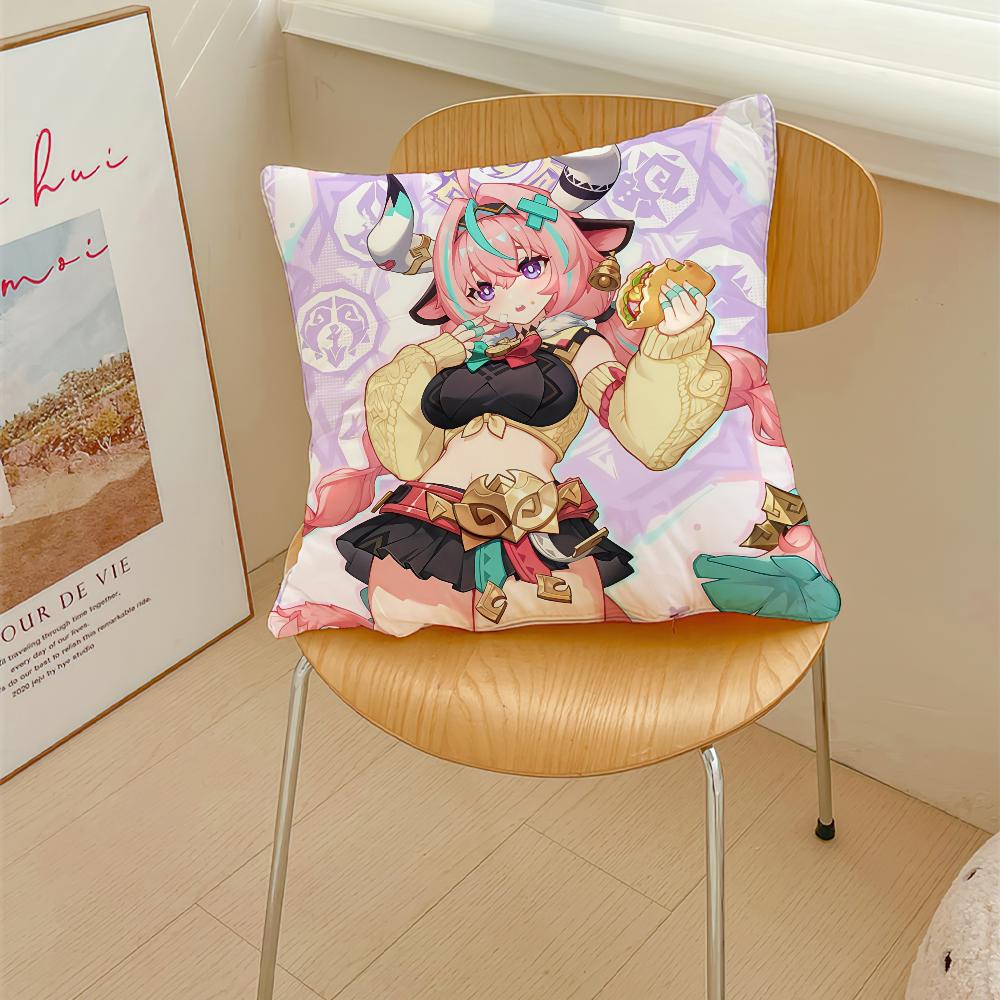 Game Varesa Genshin Impact cushion cover Pillow Cover Decoration Room Home Sofa living Office Car Nordic Simplicity