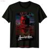 Apocalypse Now 1979 T-shirt Ispirata al Poster del Film Top Retrò Vintage per l'Uso Quotidiano Abbigliamento Firmato Moda Casual