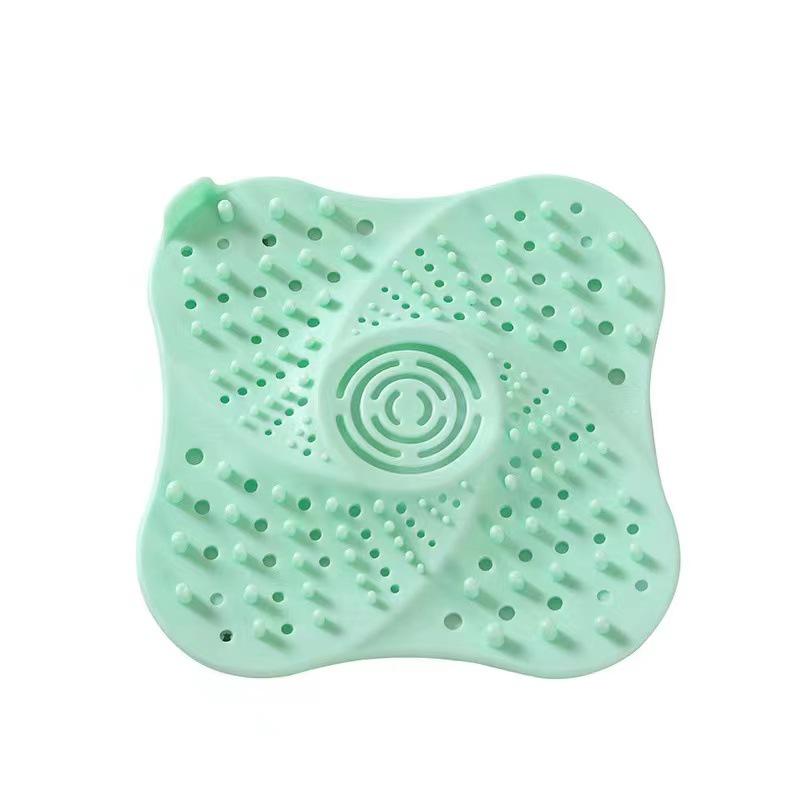 Silicone Floor Drain Hair Catcher & Anti-Clog Filter