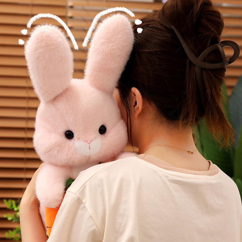 

Мягкая игрушка кролик плюшевый сидящий маленький плюшевый кролик морковка плюшевые куклы плюшевые игрушки для девочек милый плюшевый кролик морковка розовый