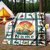 Wrestling Sunset Customize Your Name Outdoor Blanket Comfortable Soft Lightweight Allseason Multipurpose Blanket For Travel Camping Picnics Sofa