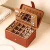 Luxe Meervoudige Sieraden Opbergdoos met Anti-oxidatie Kenmerk - Grote Capaciteit voor Oorbellen, Kettingen en Ringen.