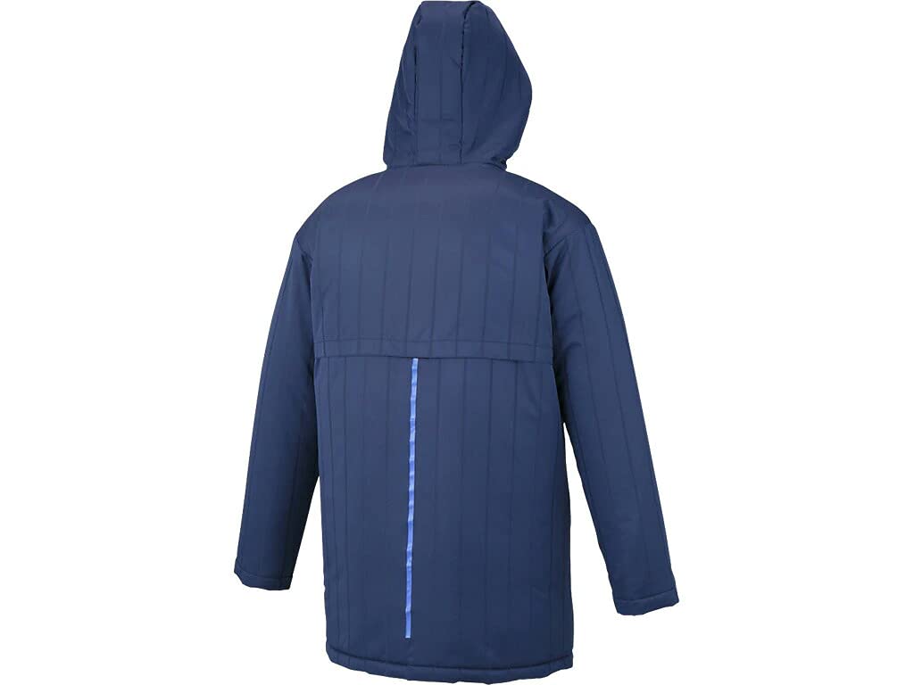 Asics XSW230 Indigo Blue Warmer Half Size M Size Men's Coat, (Japan M)