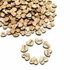 1000pcs DIY Craft Wooden Heart Confetti Natural Wood Natural Craft Wooden Heart  For Party Supplies