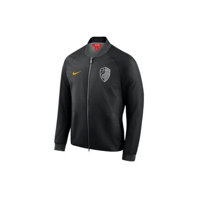 Chaqueta cortavientos casual NBA Cavaliers con cuello alto para hombre, chaquetas negras 899136-010
