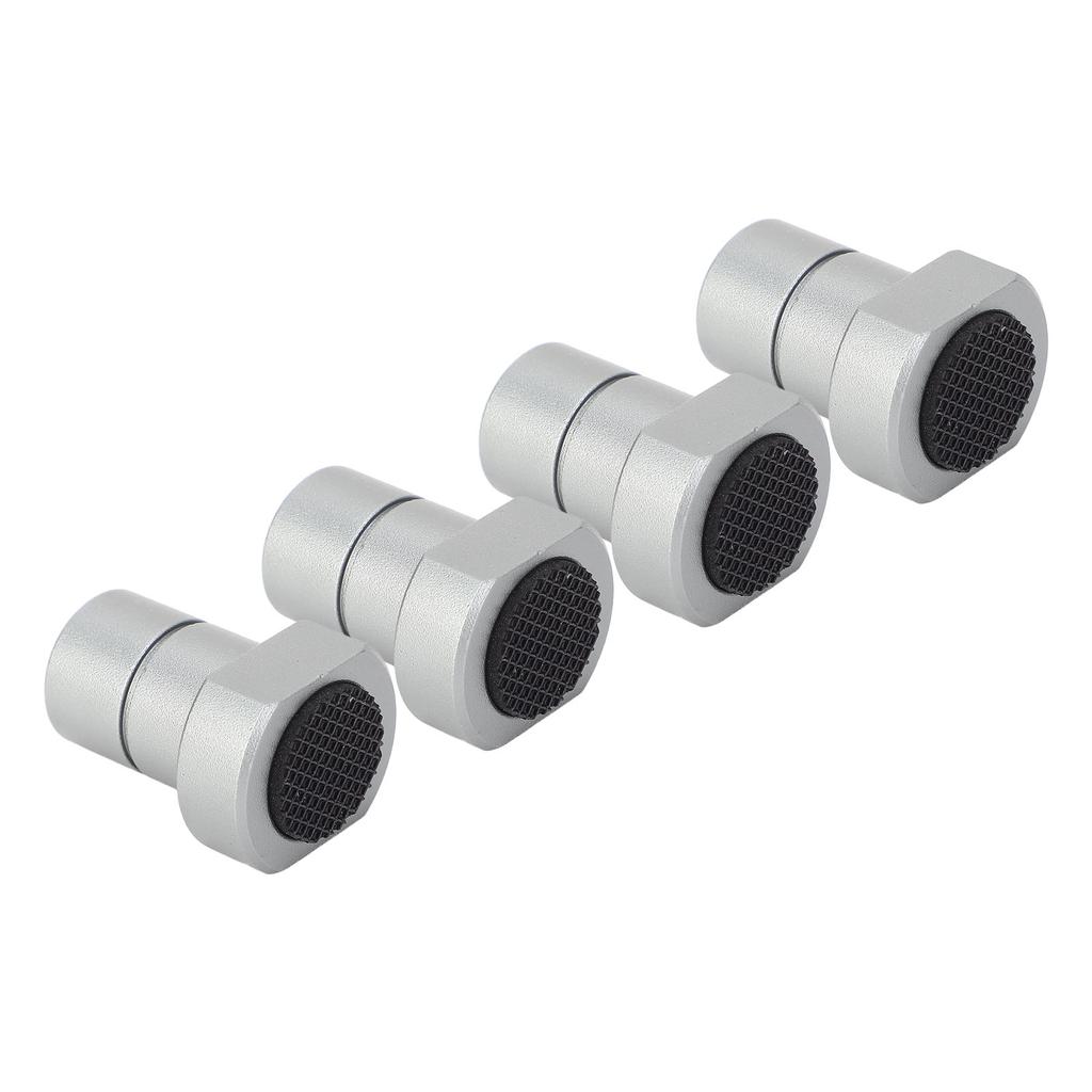 4 Pcs Bench Dog 20mm Aluminum Alloy Workbench Dog Stop with Non Slip Pad for MFT Table