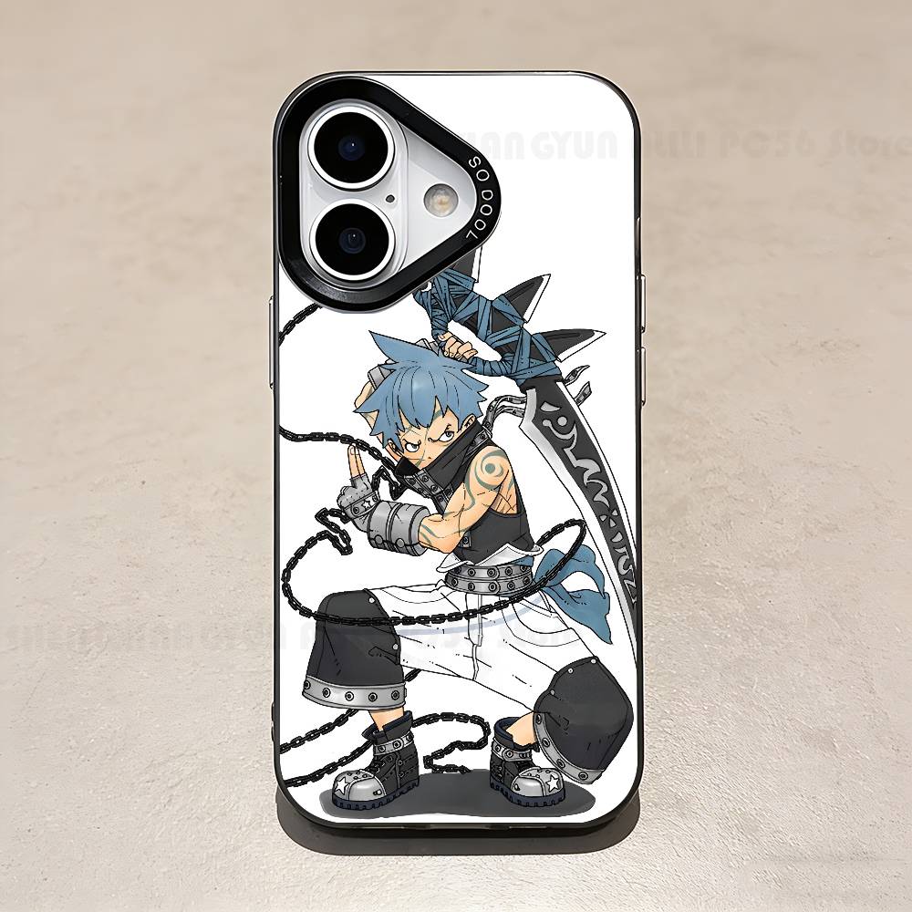 

Anime Soul E-Eater Thompson A-Albarn Case For IPhone 11 12 13 14 15 16 17 Pro Max XS X XR Cover iPhone12