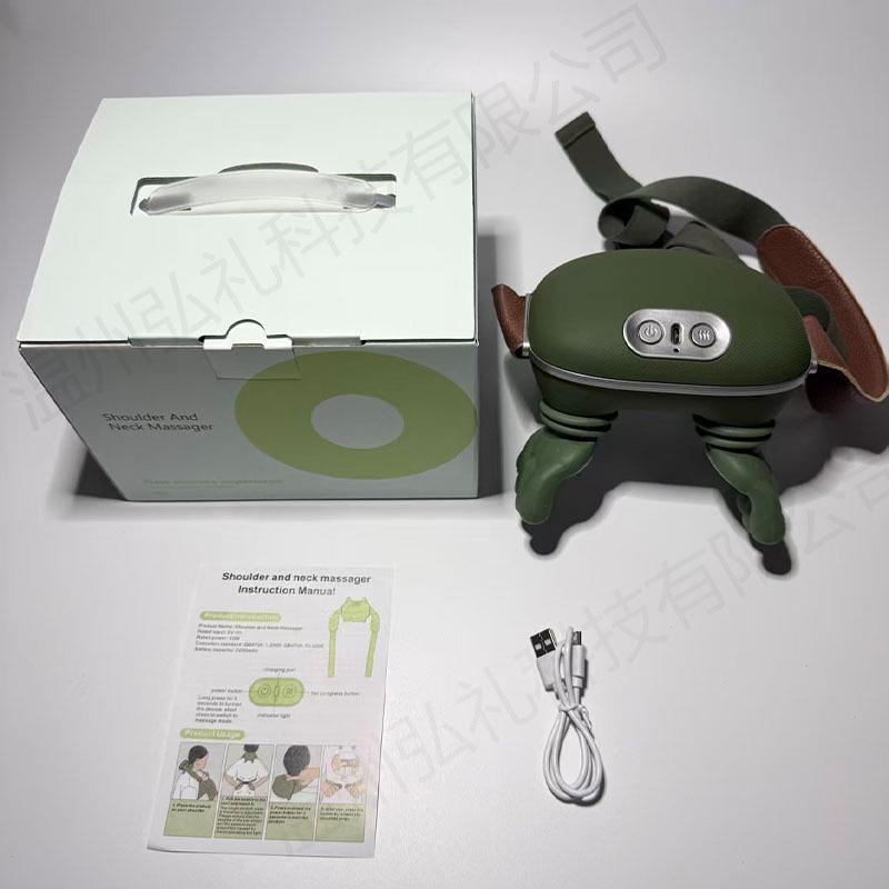 Master Hand Massager N7: Large Battery, USB Rechargeable, Portable Massager for Shoulder and Neck