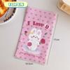 10Pcs Cute Cartoon Design Gift Paper Bag Kawaii Color Girl Paper Bag Snack Bag