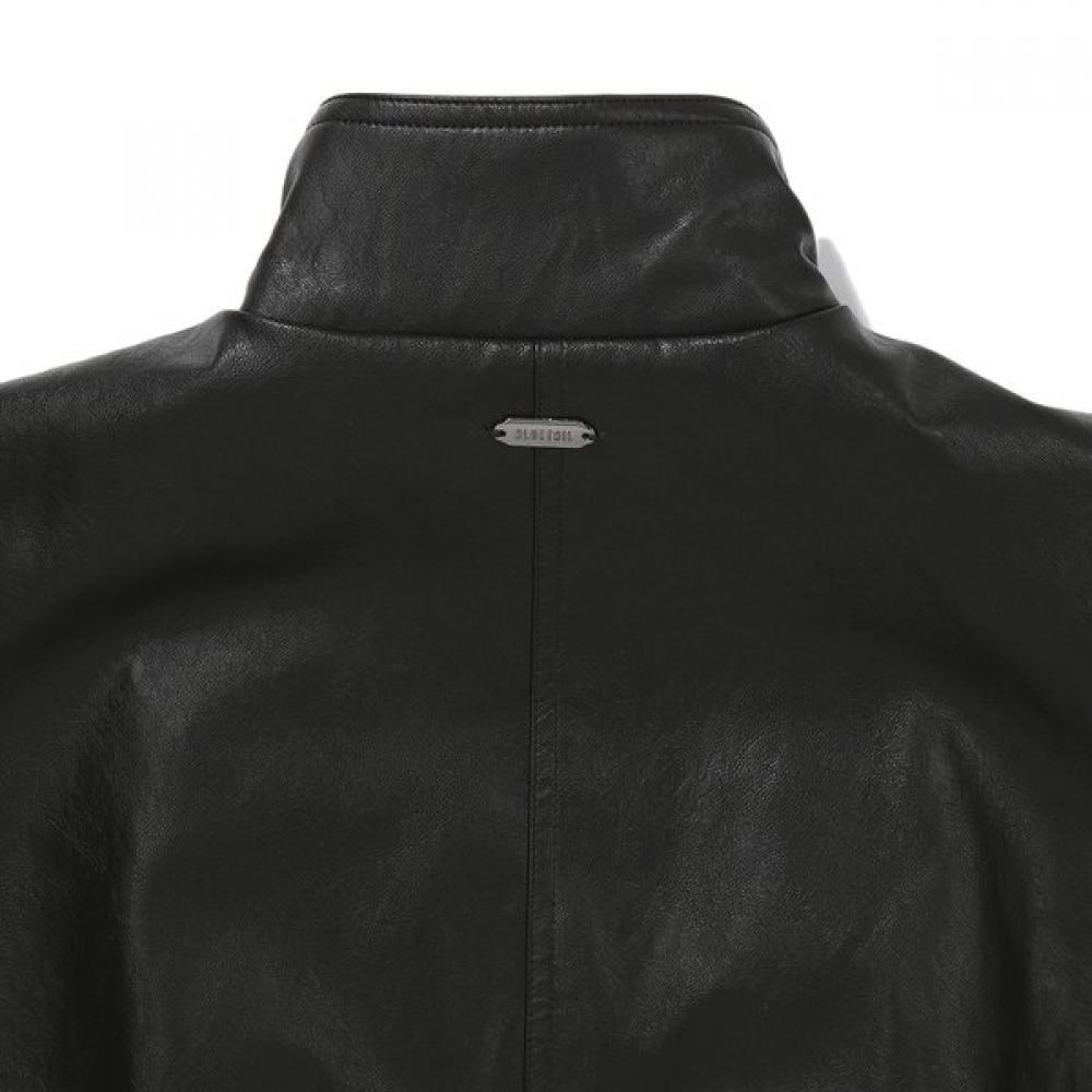 Bluetail Black Leather Jacket Aaa2jp01bk