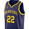 Jordan NBA Print Basketball Jersey, Fan Edition, Statement Limited, Golden State Warriors, Wiggins No. 22 Men Tops Blue DO9526-424