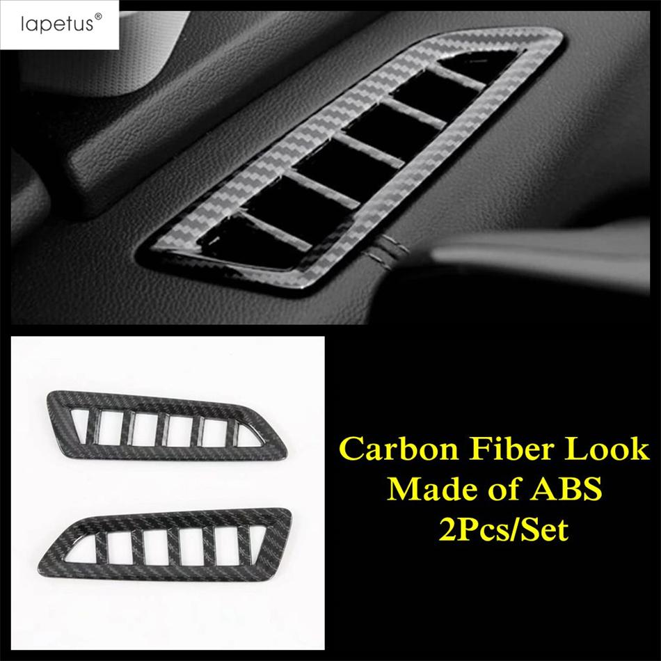 Gear Shift Panel / Head Lamp / Steering Wheel / AC Air Vent Cover Trim Carbon Fiber Accessories For Kia Sorento MQ4  -