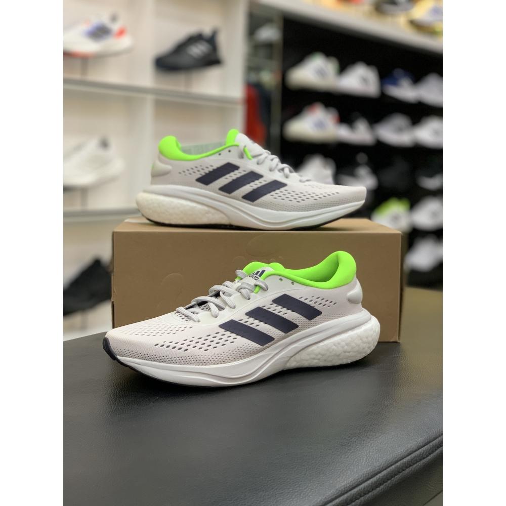 

мужские кроссовки adidas серые неоновые зеленые supernova SUPERNOVA 2 M GW9093