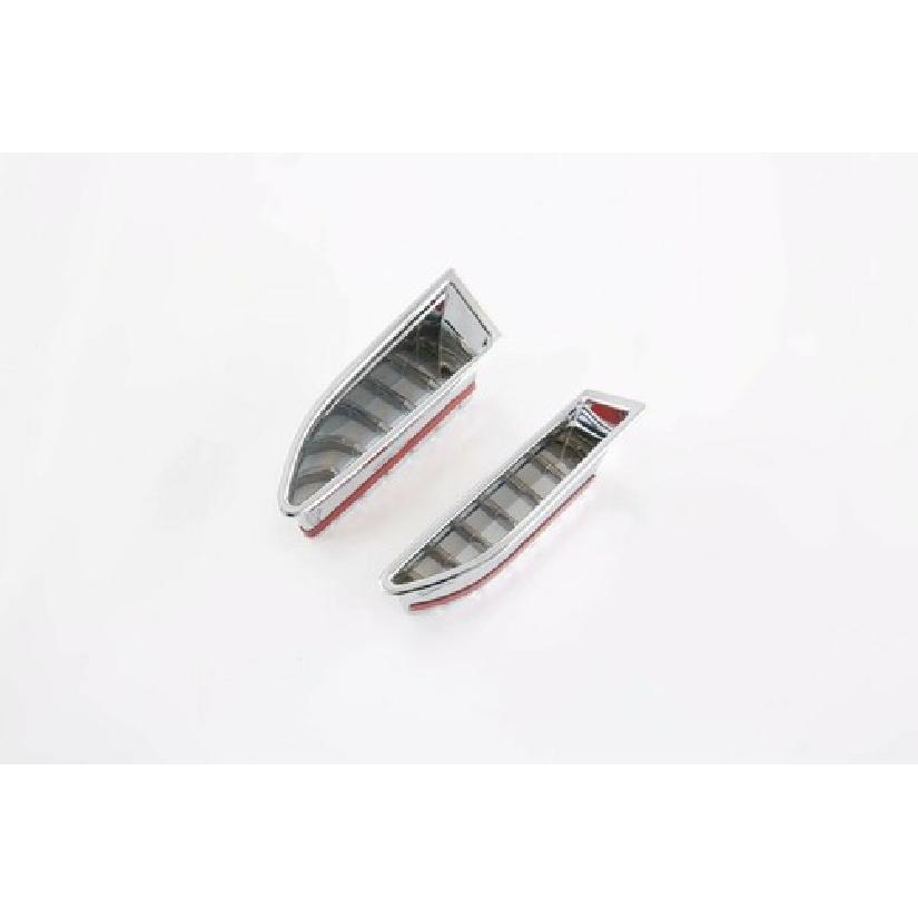 Front Headlight Eylied Cover Trim For Nissan Rogue X-Trail - Chrome 2PCS