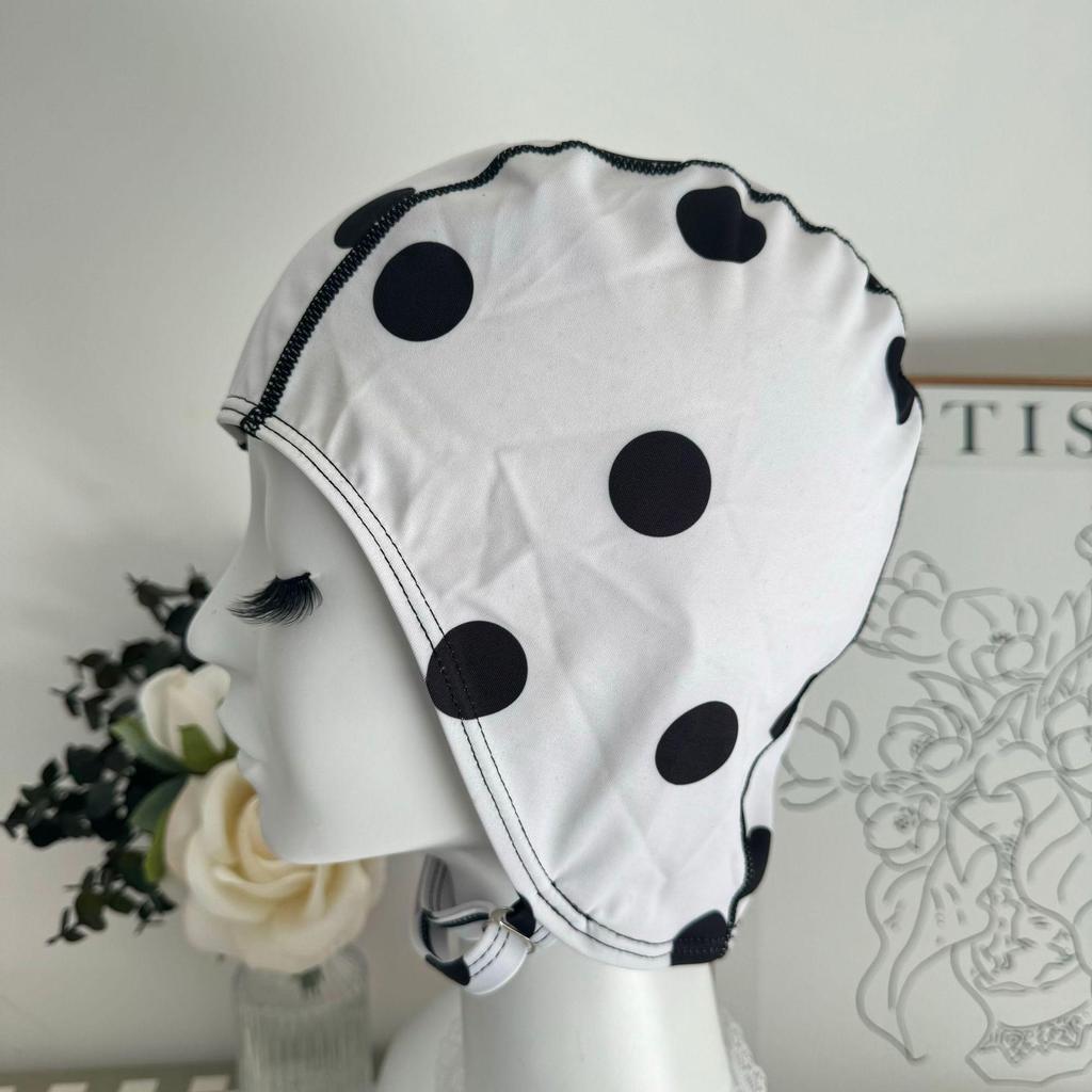 Women's Fashion Plus Size Anti-Shedding Loose Swim Cap