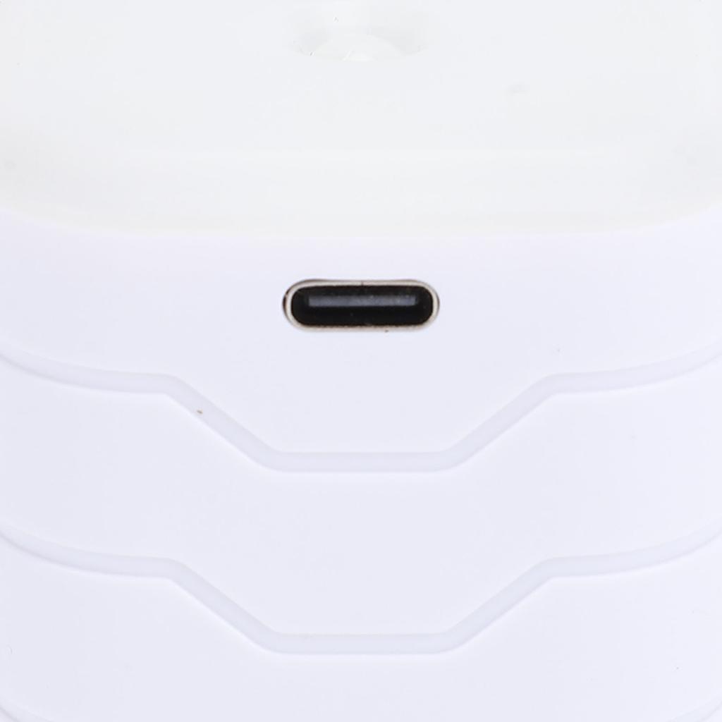 Mini Portable Air Pump for Inflatables Toys Pool Floats Travel Camping Rechargeable Air Mattress Inflator with Light