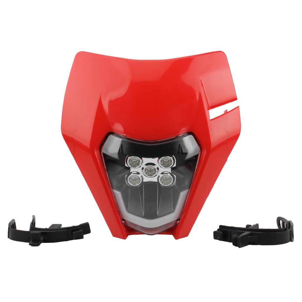 For KTM EXC 300 Motorcycle LED Headlight XC SX XC-W 125 250 350 450 530 2018-    Dirt Bike Motocross Modified
