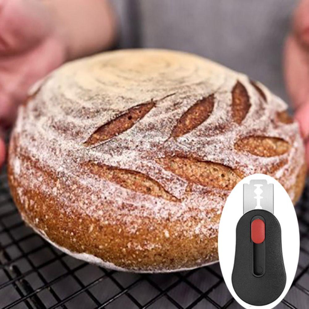 2 Set Retractable Blade Bread Dough Cutter Rust-proof Sourdough Razor  Kitchen