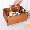 Retro Solid Wood Storage Box Desktop Basket Book Snacks Fruit Cosmetics Organizer Boxes Home Bedding Room Basket