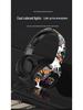 Graffiti P95 LED Head-mounted Bluetooth Earphones with Long Battery Life - True Wireless for Sports and Music