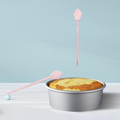 Foldable Cake Tester Stainless Steel Needle Stick Folding Pasta Muffin Bread Tester Sugar Stir Stick Baking Leveler Lifter Kitchen Gadgets
