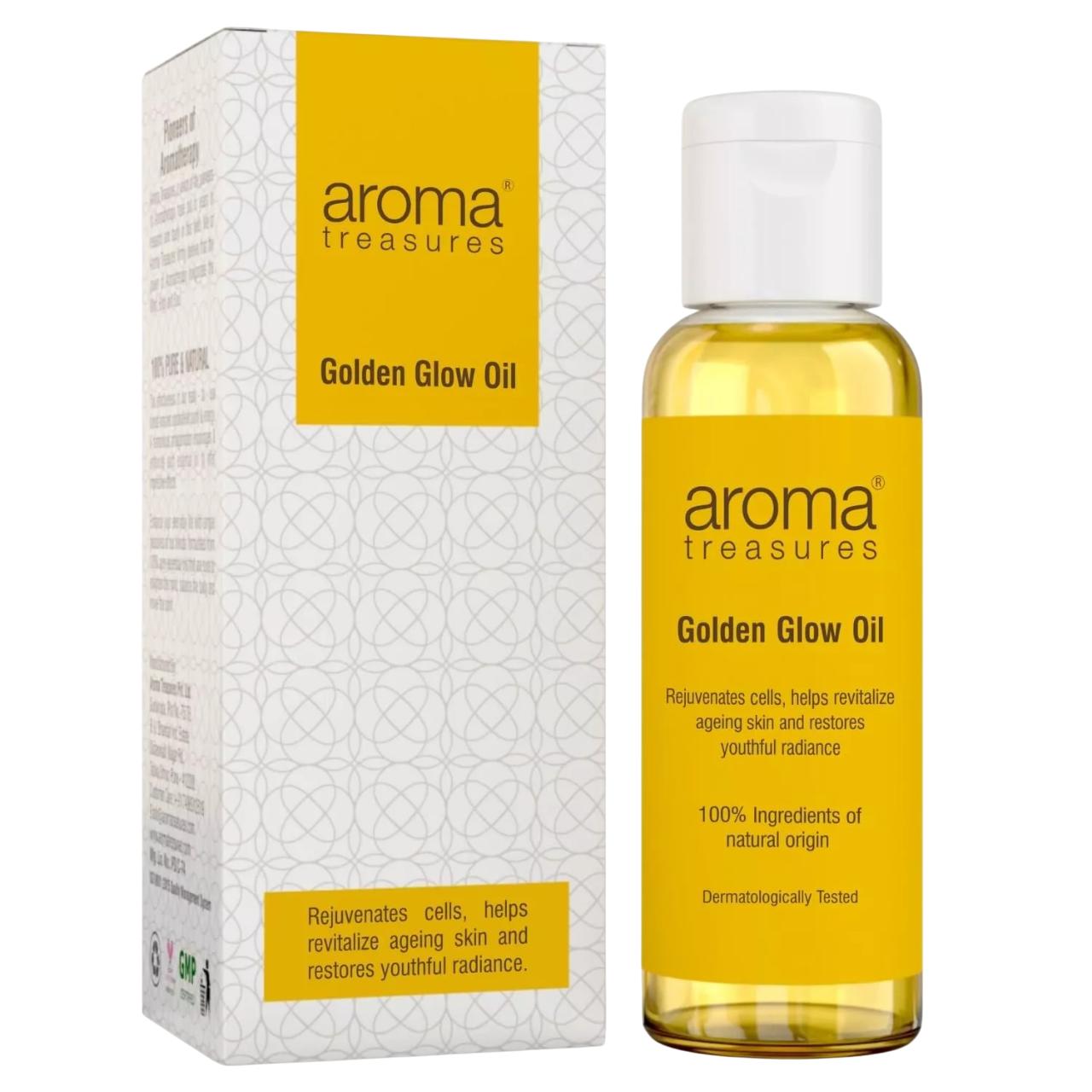 Масло Золотое сияние (50 мл), Golden Glow Oil, Aroma Treasures