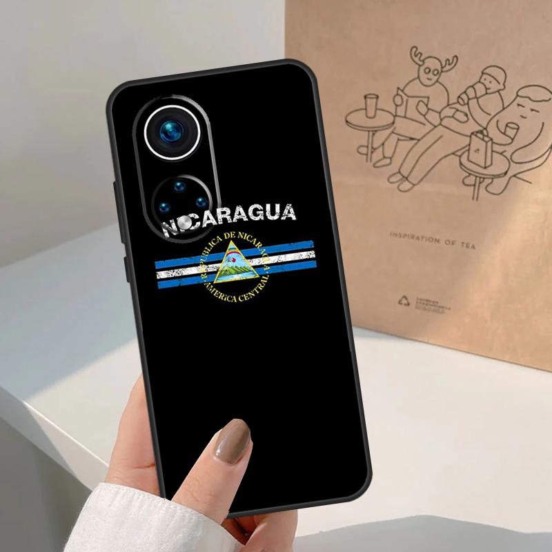 Nicaragua Flag Case For Honor Magic 8 7 6 5 Pro Cover For Honor X9c X9b X9a X8a X8b 200 400 50 70 90 Lite