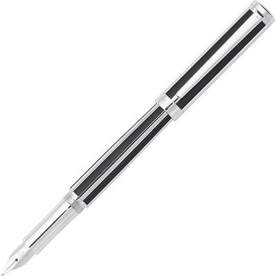 Sheaffer Intensity Jot Black Stripe Fountain Fine Officially Imported ITS9233PN-F Pen, Nib, Dual-Use,