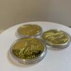 1PC US Eagle Gold and Silver Commemorative Coin Statue of Liberty Commemorative Medal Coin Cross border Eagle Ocean Coin