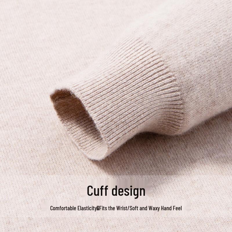 Hodo Men's Luxury Cashmere Blend Round Neck Sweater