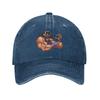 Macho Unisex Randy Savage Supernova Denim Fabric Cap Casual Baseball Caps Adjustable Hat Summer Unisex Baseball Hats