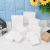 10Pcs Kraft Paper Box Cardboard Package Box Handmade Candy Box Jewelry Storage Box Gift Box Wedding Event Party Supplies Brown