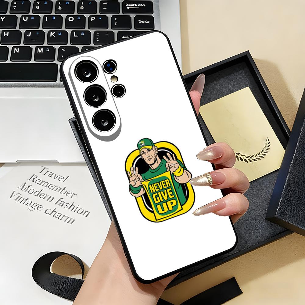 

J-John C-Cena Wrestler Phone Case For Samsung S26 S25 S24 FE S23 S22 S21 Plus S20 Ultra Note20Ultra Black Soft Shell Galaxy S20 FE
