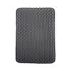 Extra Large Honeycomb Anti-Tracking Cat Litter Mat - Double Layer, Anti-Spill Design for Sand Control