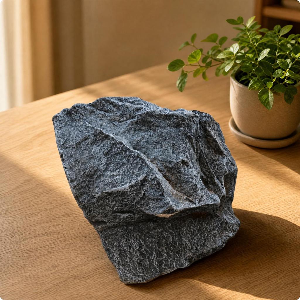 Artificial Decorative Rock Versatile Foam Faux Textured Fake Stone Portable