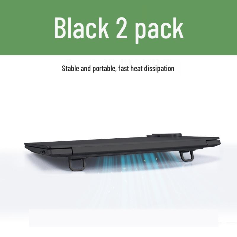 Portable Laptop Stand with Heatsink and Desktop Riser Bracket
