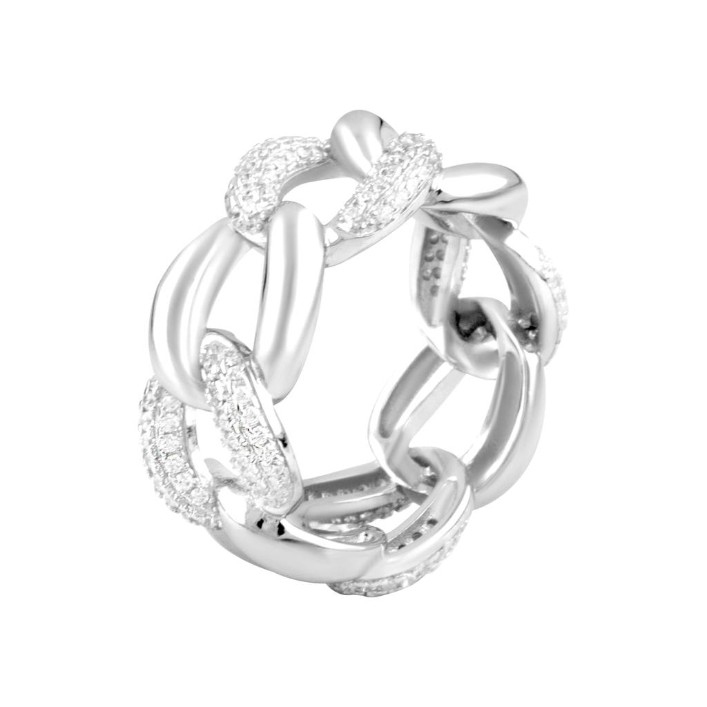 Silver Ring with Cubic Zirkonia (2102465) 9.13 Gr. 925 Samples