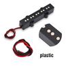 2Pcs Open Bridge Pickup for 5 String Jazz Bass JB Electric Bass Guitar