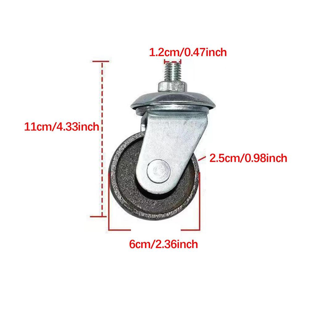 Bodenheber Lenkrolle Einfach zu installieren Horizontaler Heber Lenkrolle Ersatzteile