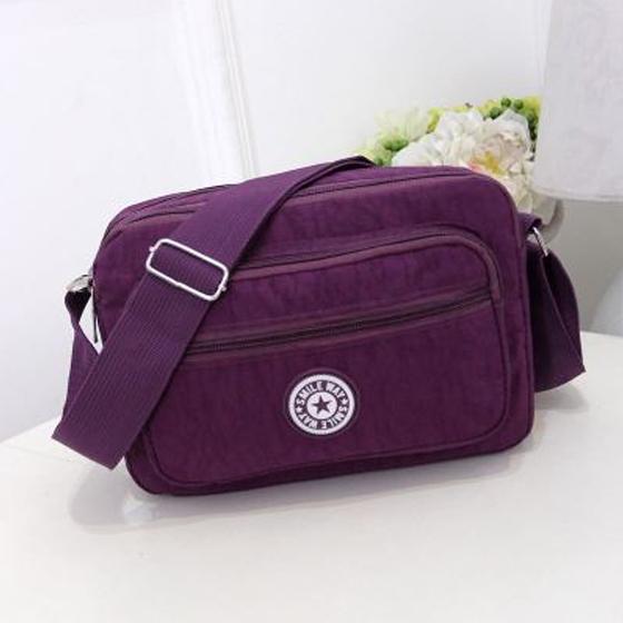 Mote Dame Messenger Bags Nylon Vanntett Crossbody Skulderveske Casual