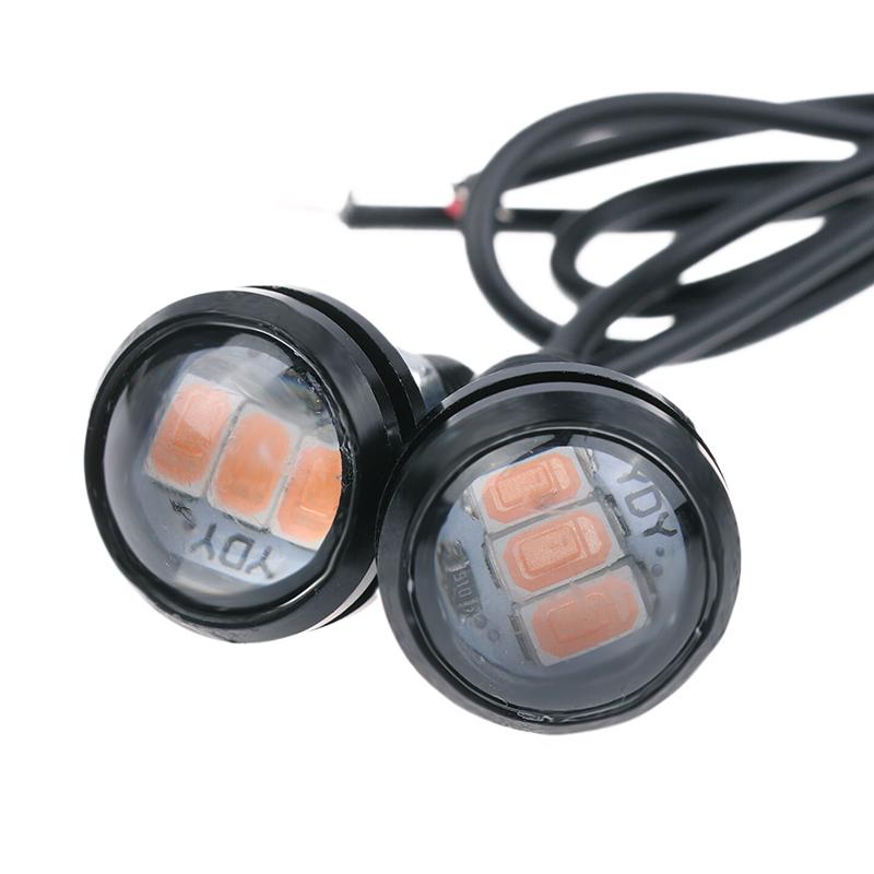 Automobil LED Adleraugen Lichter Rückfahrscheinwerfer Kennzeichenleuchten Motorrad Blinker Bremslichter