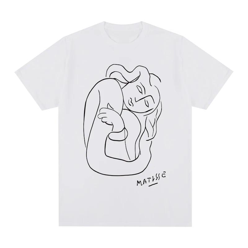 

Matisse art print Tshirt fashion Harajuku Cotton Men T shirt New TEE TSHIRT Womens Tops S